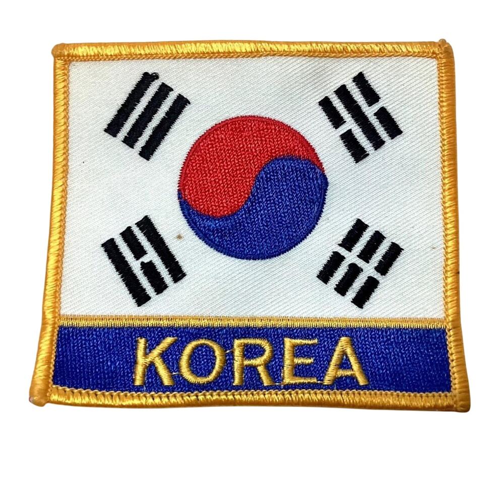 Deluxe Korean Flag Patch